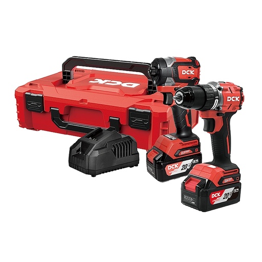 [26/8-KDKIT26EK] Cordless brushless drill driver set 20V, KDKIT26EK, DCK