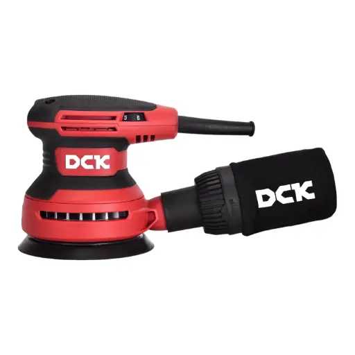 [26/8-KSA02-125] Electric orbital sander 125mm, 380W, KSA02-125, DCK