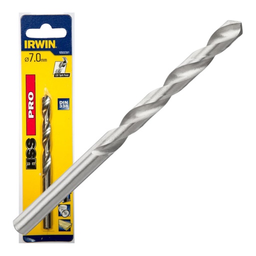 [01-2391] Grąžtas metalui HSS PRO 7,0 mm, 1 vnt.