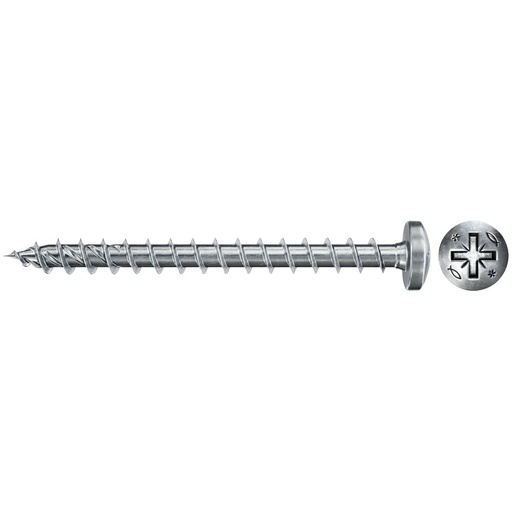 [61-670243] Self-tapping screws with a rounded head FPF II PZF 4.0x25, Fischer 200 pcs.
