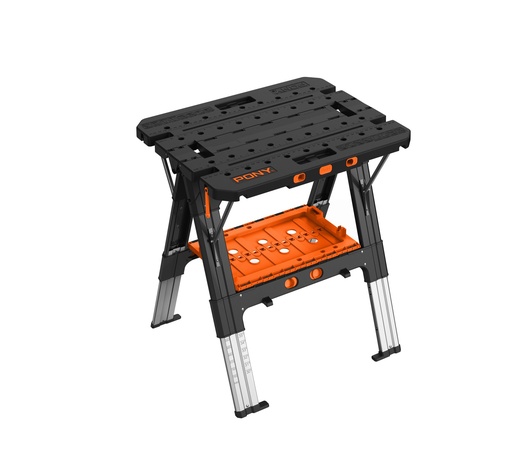 [34-60] Folding Work Table, Pony Jorgensen