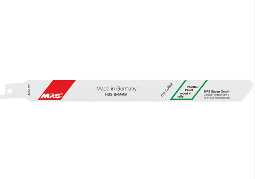 [63-4466VP] Pjūkleliai paletėms 10-14TPI 195 mm. MPS