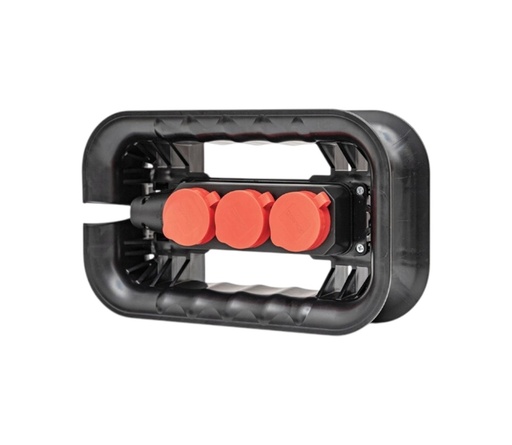 [74-CABLEWS] Priedas kabeliams su elektros lizdais, Qbrick