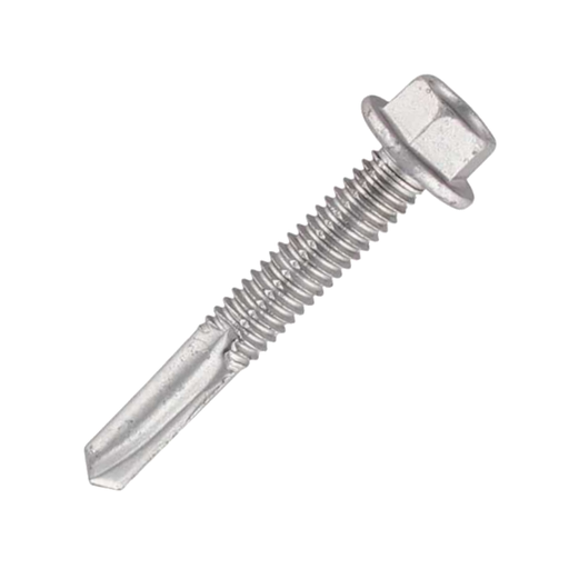[75-WSS-L-55038] DIN7504 K Self-drilling screw – hex head 5,5x38-Zn -12mm WSS, WKRET-MET, 250pcs.