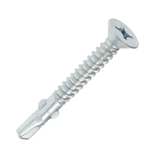[75-WSDST-63050] DIN7504 P Self-drilling screw – countersunk head with wings 6,3x50-Zn, WKRET MET, 250pcs.