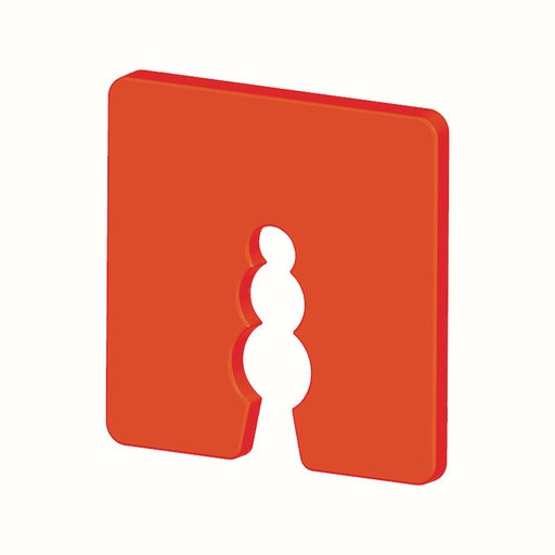 [75-DW-08] Plastmasas līmeņošanas ieliktņi 50x50x8 DW, WKRET-MET, 50gab.