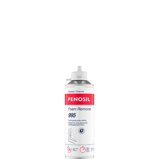 [52-A5940] Sustingusių putų valiklis Foam Remover 995, bespalvė, 320 ml, PENOSIL