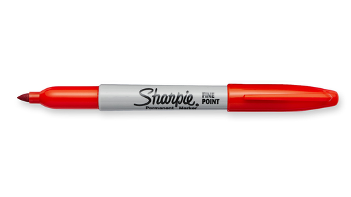 [09-810940] Marker Sharpie Fine, punane