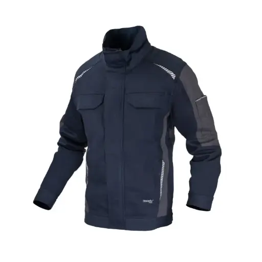 [80-FLEXTSM/52] Jacket FLEX COTTON, dark blue, REWELLY (52 size)