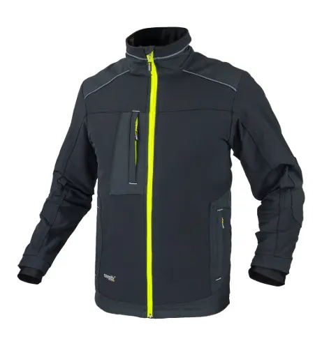 [80-STREPJD/1M] Jacket STRETCH PLUS, black, REWELLY (M size)