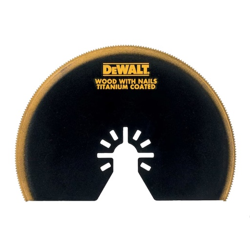 [26/5-DT20709] Multifunction Tool Half-Round Blade 102 mm, DeWALT