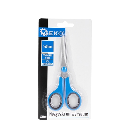 [37-G01560] Šķēres 140 mm, GEKO