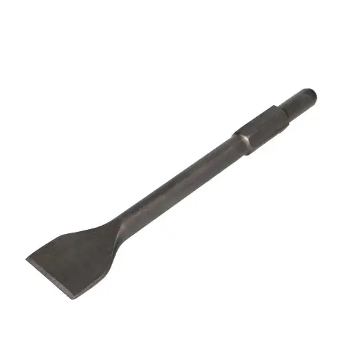 [71-FT1502] Chisel HEX30 75x400 mm, FT1502, flat, FASTER TOOLS