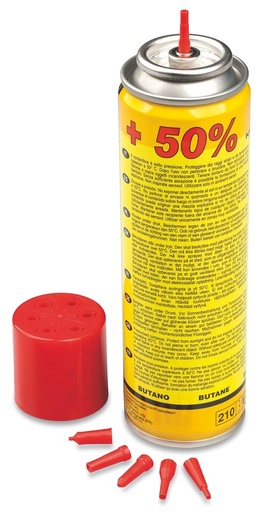 [10/2-G10051] Butāna gāze KEMPER šķiltavu uzpildīšanai 90g.