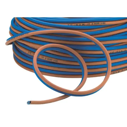 [10/2-513A] LPG gas hose, Ø 3.5×8 mm, orange, KEMPER, 100 m
