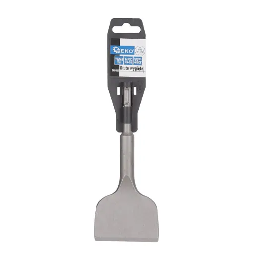 [37-G40061] Lenktas kaltas SDS+, 75x165mm GEKO