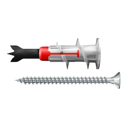 [61-545678] Drywall anchors DUOBLADE with wood screws, FISCHER, 20 pcs.
