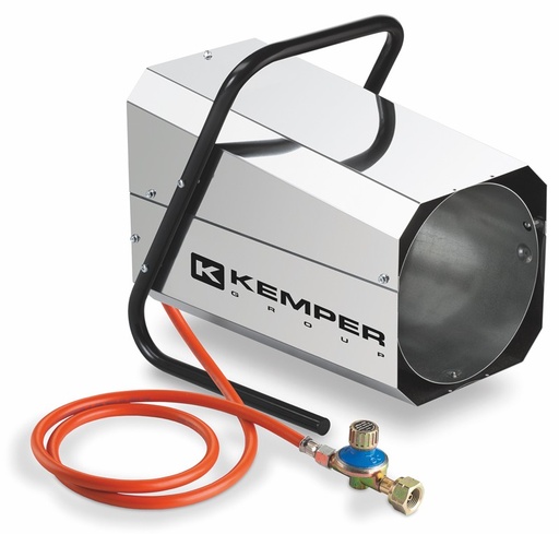 [10/2-SQT101R] Dujinis oro šildytuvas „KEMPER" INOX 19 kW