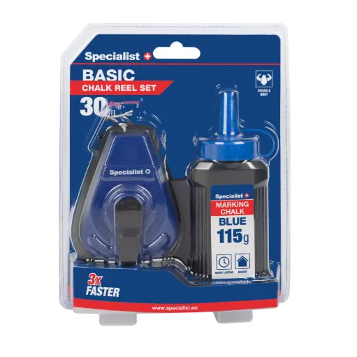 [29-4004] Chalk line reel set 3:1, 30 m, SPECIALIST+