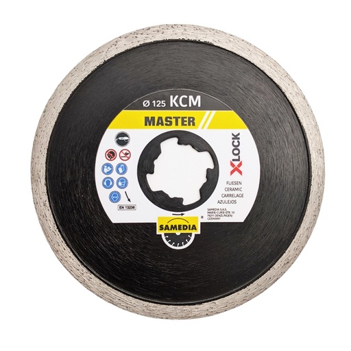 [11/1-310014] Dim. dis. „SAMEDIA" KCM 125x22,23 X-Lock