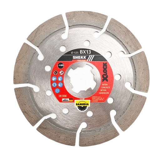 [11/1-310043] Deim. dis. "SAMEDIA" BX13 125x22.23 X-Lock