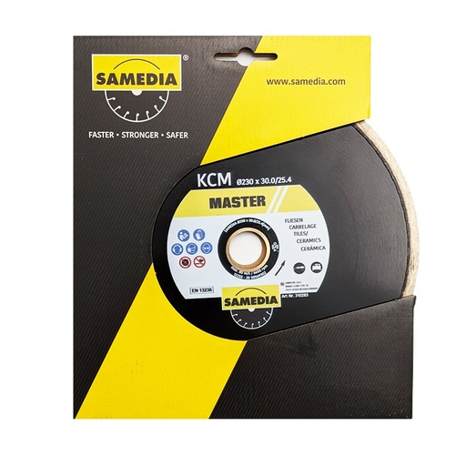 [11/1-310283] Teemantketas Samedia KCM 230x30/25,4x1,65