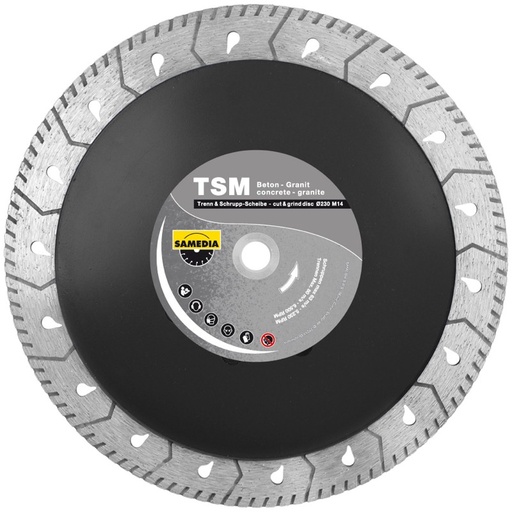 [11/1-310591] Diam.Blade Samedia TSM 125 M14