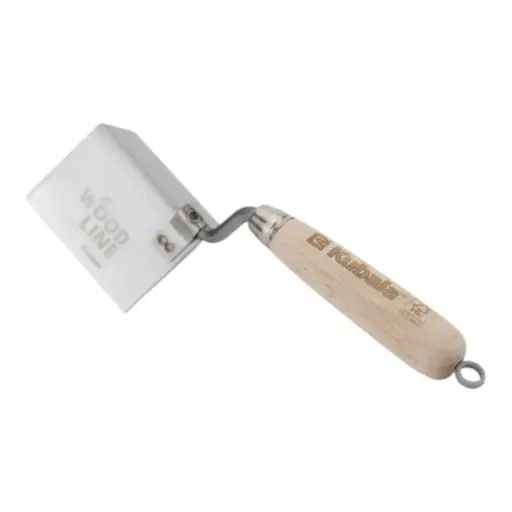 [60-5908] Stainless steel corner trowel 60x85 mm. KUBALA