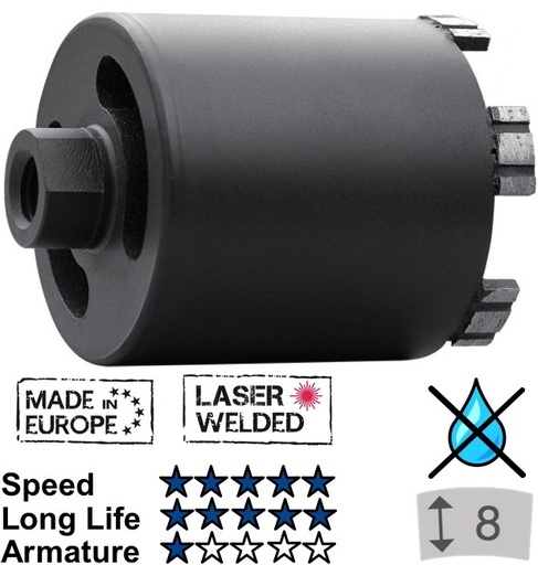 [11/1-340123] Diam.Socket core Samedia DAM 68