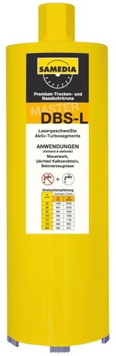 [11/1-340162] Teemantkroonpuur DBS-L 162 x 350 mm, Samedia