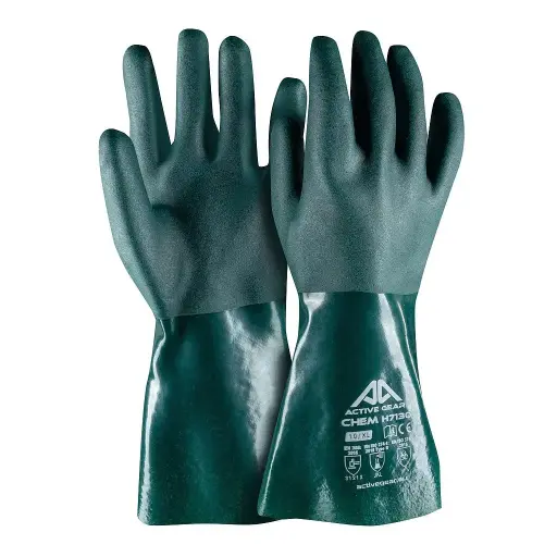 [72-H7140] Pirštinės CHEM, XL, ACTIVE GEAR