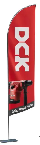 [86-KRHDE28] Vėliava KRHDE28 500x2000 mm, DCK
