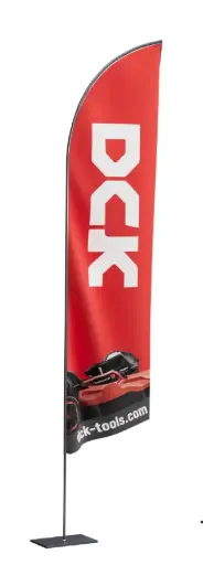 [86-KDLM58211] Vėliava KDLM58211 500x2000 mm, DCK