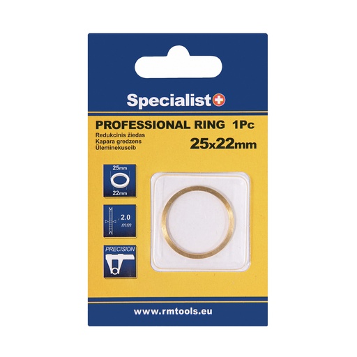 [11/2-2522V] SPECIALIST+ vaheseib, 25,4x22,2x2 mm