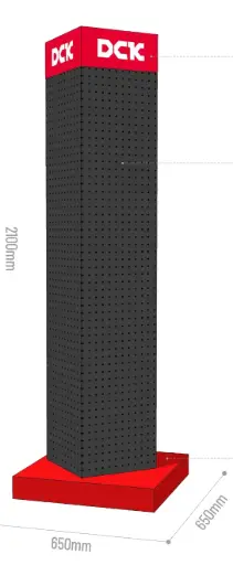 [86-55697] Elektrinių sodo įrankių stendas 2100x650x650 mm. DCK 