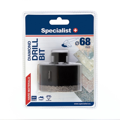 [11/2-9468] SPECIALIST+ deimantinis grąžtas D68 M14