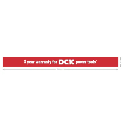 [86-0951] Magnetiline garantiiriba, 120 cm, EN, DCK