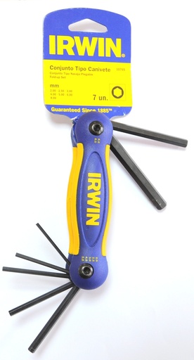 [12-4804] Šešiak. rinkinys „IRWIN" 7 vnt.