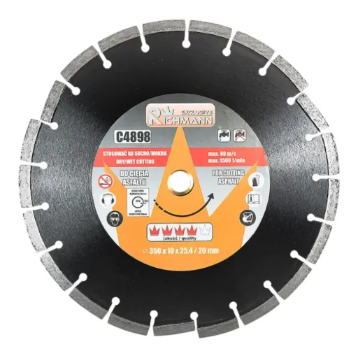[42-C4898] Teemantketas asfaldi lõikamiseks, 350x25,4/20 mm