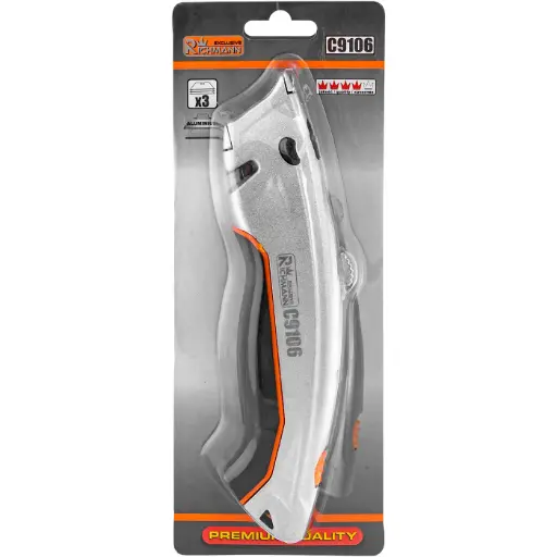 [42-C9106] Utility knife (trapezoidal blade), RICHMANN