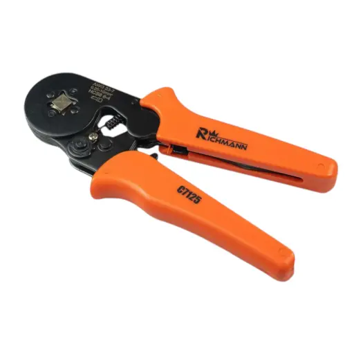 [42-C7125] Vadu uzgaļu presēšanas knaibles, 0,25–10 mm², RICHMANN
