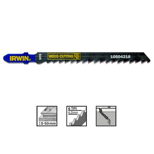 [23-4218] IRWIN Tikksaetera T144D, puit