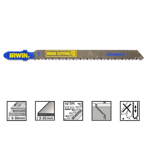 [23-4223] IRWIN tikksaetera T101BR, puidule