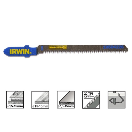 [23-4226] IRWIN tikksaetera T101AO, puidule