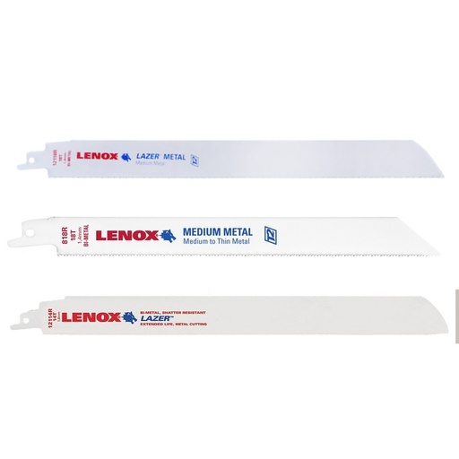 [23/1-12118R] Pj. metalui „LENOX" 300 mm 18TPI