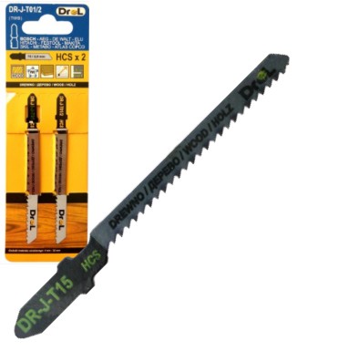 [23/2-T15] DREL puidu tikksaetera T119BO, 2 tk