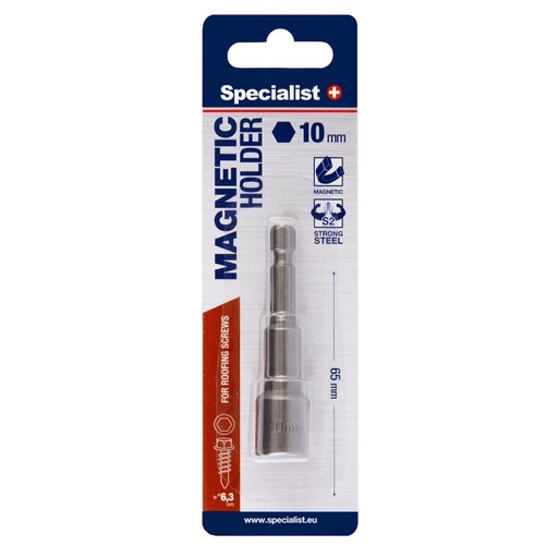[24/2-0371] SPECIALIST+ magnetinė galvutė, 10x65 mm