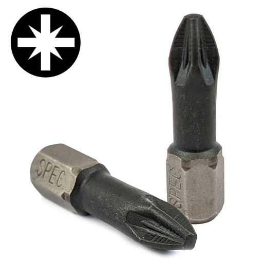 [24/2-8051] SPECIALIST+ kruvikeeraja otsik TITAN CARBON PZ2 TORSION, 25 mm