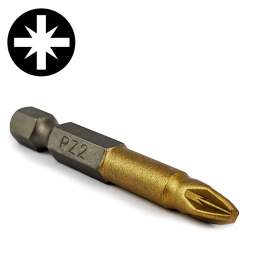 [24/2-80511] SPECIALIST+ skrūvgrieža uzgalis TITAN CARBON PZ2 TORSION, 50 mm