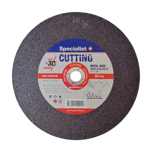 [250-03028] SPECIALIST+ metal cutting disc, 300x2,8x25,4 mm